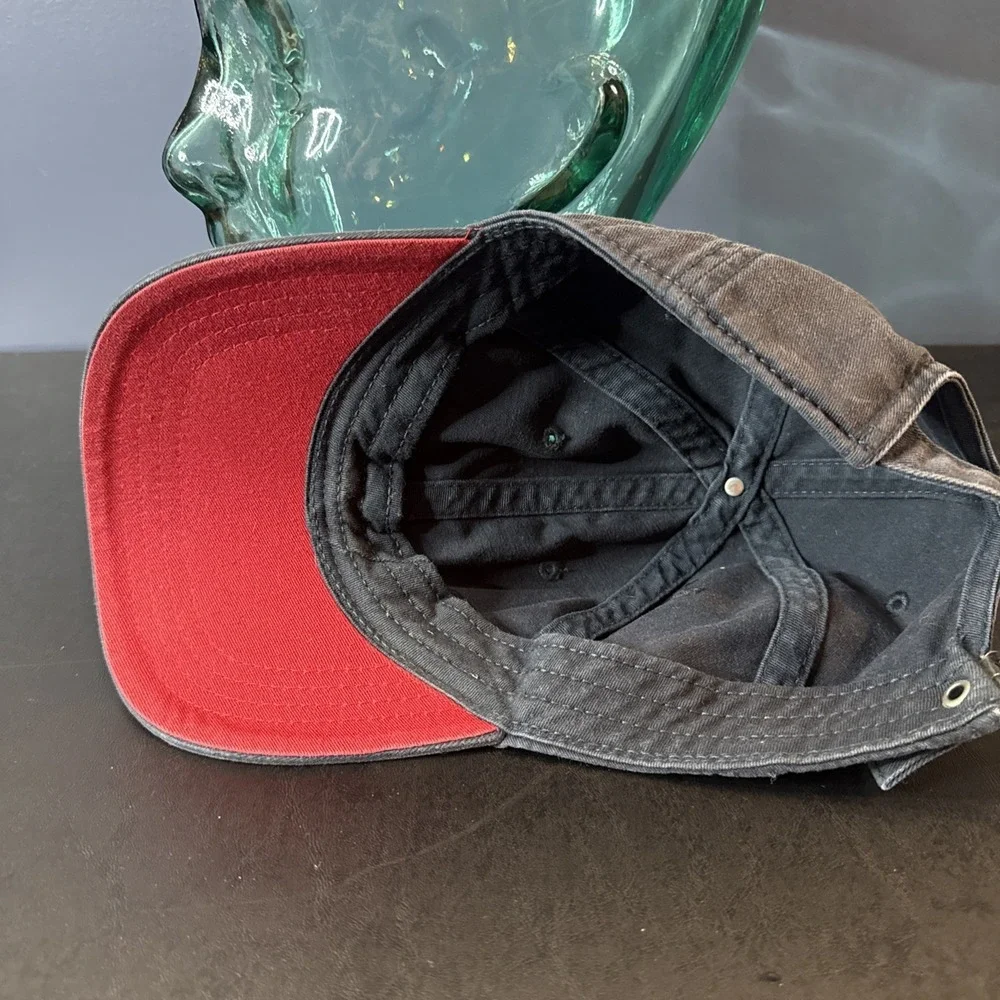 Tommy Hilfiger‎ Blue Adjustable Strapback Hat Cap Flag Crest RN 77806